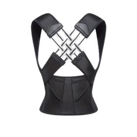 Posture Corrector For Men Women, Adjustable Anti Hunchback Back Brace, Breathable Shoulder Straightener For Upper Back Posture Support (Option: Black-S)