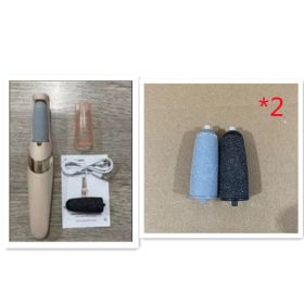 Electric Foot Grinder Foot Peeling Machine Foot Repair Tool (Color: Set2)