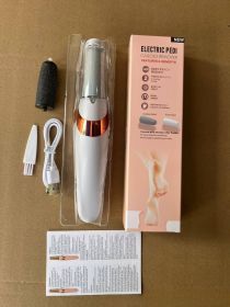 Electric Foot Grinder Foot Peeling Machine Foot Repair Tool (Color: Toothpaste Box White)